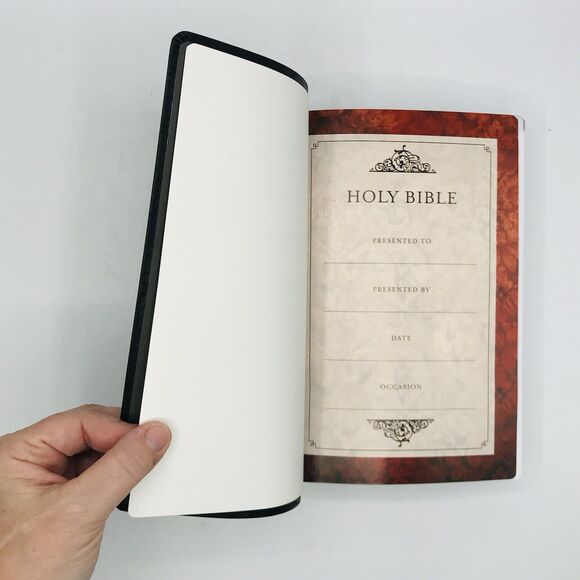 King James Study Bible 2nd Ed Bonded Leather Black Thomas Nelson BRAND NEW - Picture 6 of 10